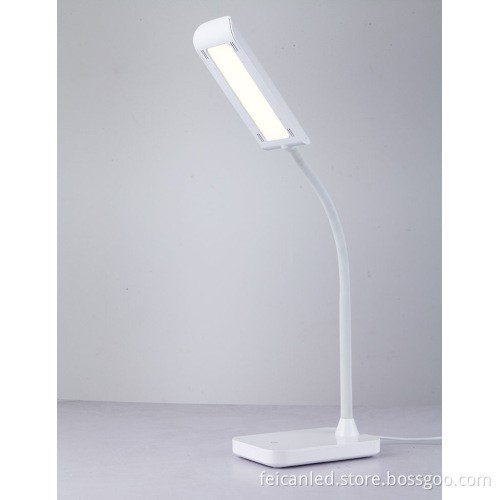 2015 new Student eye-protection USB led charging desk lamp/button switch led table lamp made in China